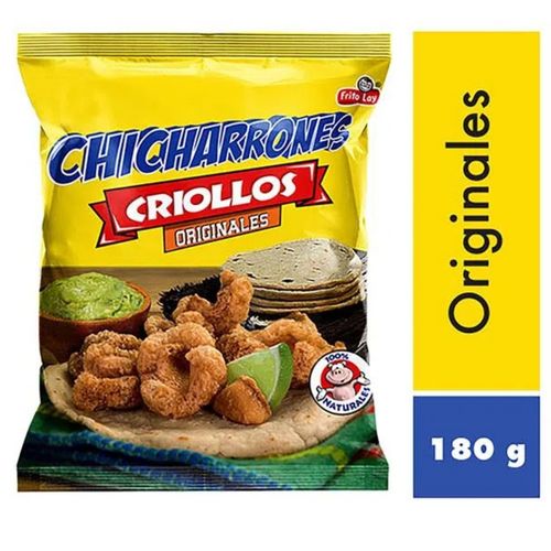 Snack Frito Lay Chicharrones Criollos Originales - 180 g