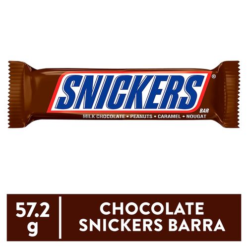 Chocolate Con Maní Snickers, Barra - 1.86oz