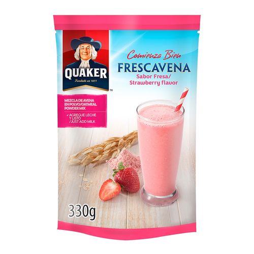 Bebida Quaker Frescavena De Fresa - 330 g