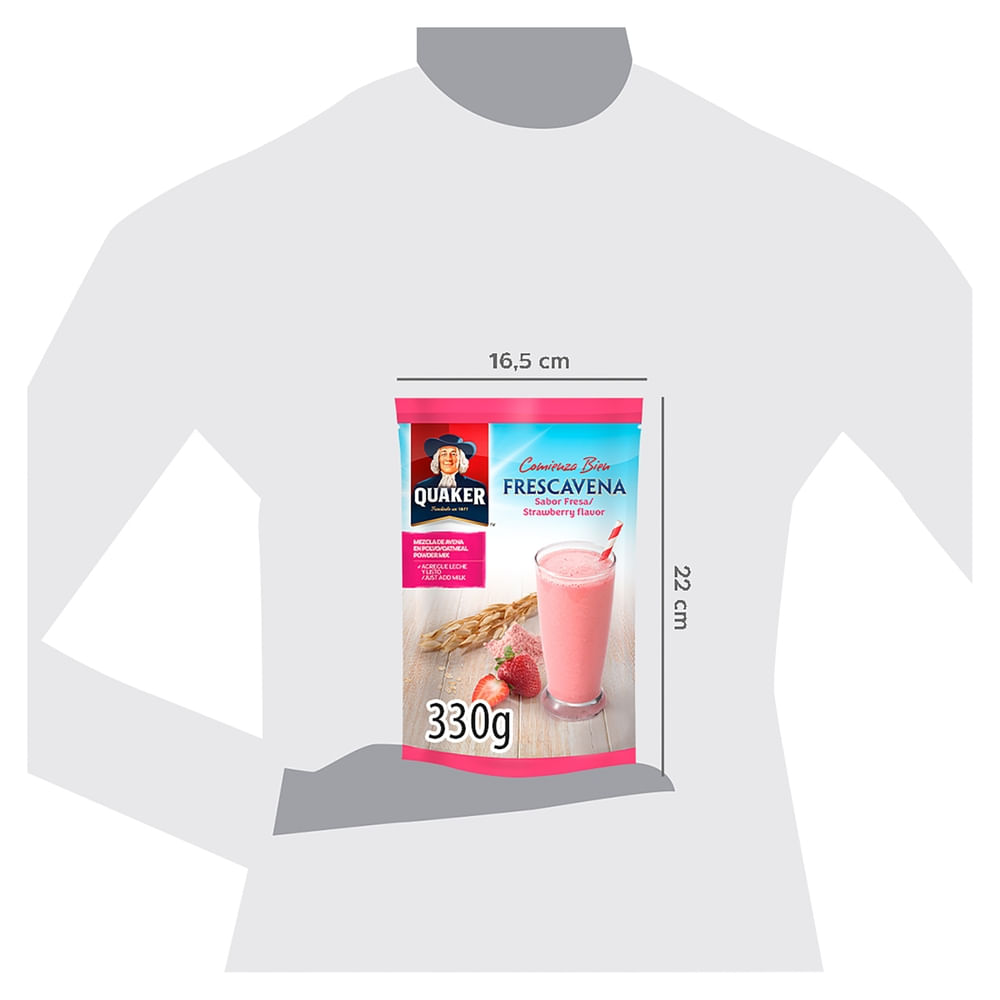 Comprar Bebida Quaker Frescavena De Fresa - 330 g | Walmart Guatemala ...