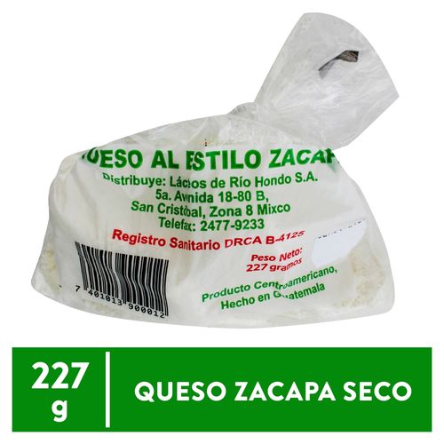 Queso Seco Al Estilo Zacapa - 227 g