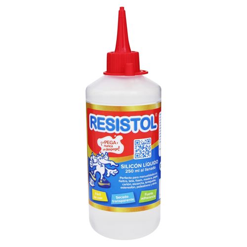 Silicón Resistol líquido para manualidades - 250 ml
