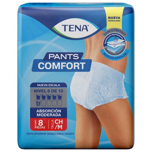 Tena Pants Comfort Pm 8 Unidades