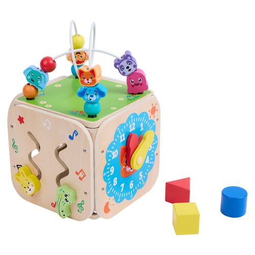 Cubo Educativo De Madera