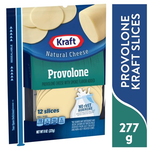 Provolone Kraft Slices 227gr