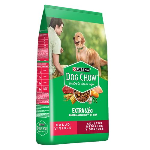 Alimento Perro Adulto Purina Dog Chow Extra Life Medianos y Grandes 500 g