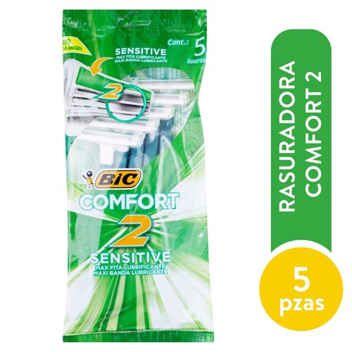 Rasuradora Bic Comfort Twin -5 unidades