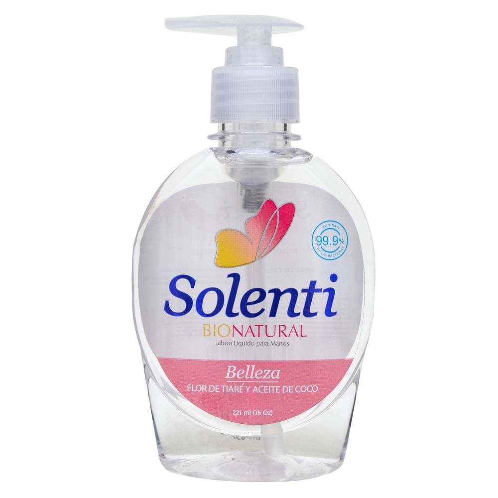 Comprar Jabón líquido Solenti bio natural belleza - 221 ml | Walmart ...