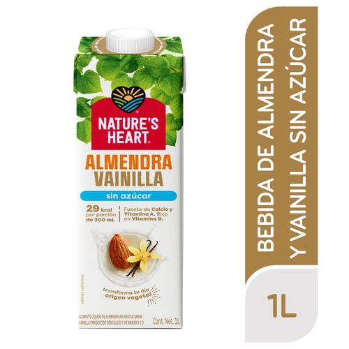 Nh Bebi Almendra Vainilla Sin Azucar 1lt