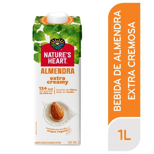 Natures Heart Almendra Extra Cremosa 1Lt