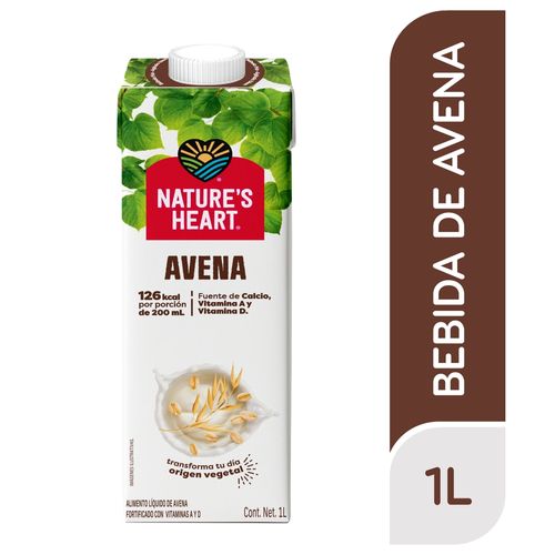 Natures Heart Bebida De Avena 1Lt