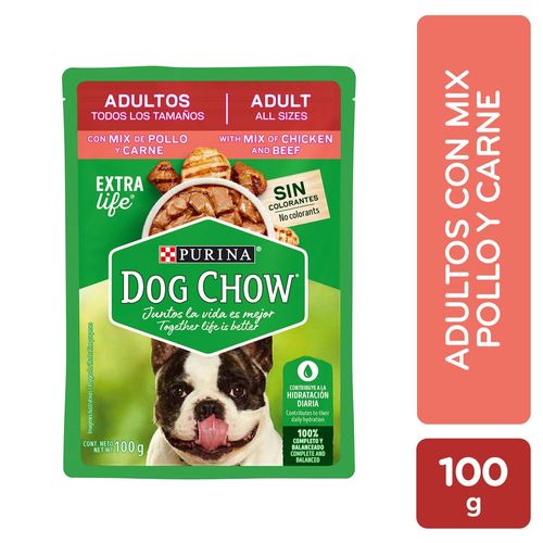 Alimento Húmedo Perro Adulto Purina Dog Chow Pollo & Carne - 100 g