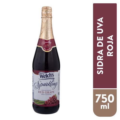 Sidra Espumante Welchs Uva Roja - 750ml