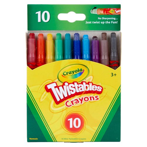 Crayones Crayola twistables mini - 10 Uds