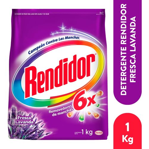 Detergente Polvo Rendidor Lavender - 1kg