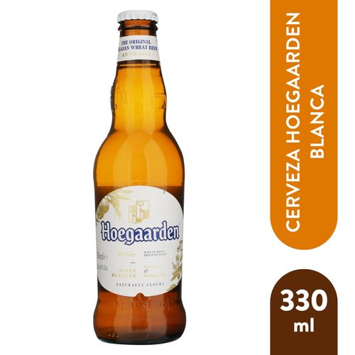 Cerveza Hoegaarden Blanca Botella - 330ml
