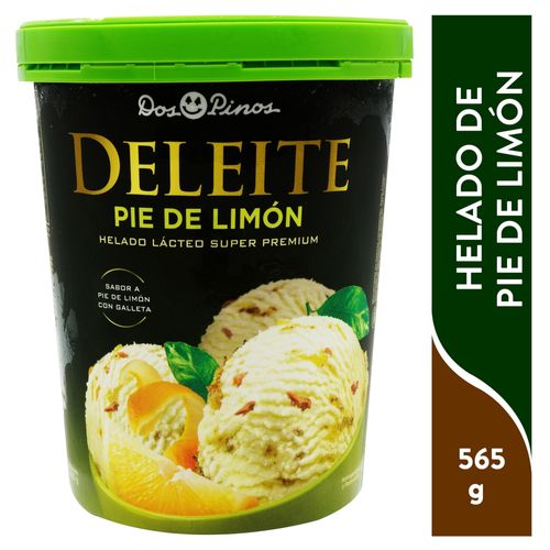 Helado Dos Pinos pie de limón premium - 555 g