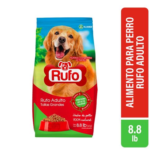Alimento Rufo perro adulto sabor pollo - 8.8 lb