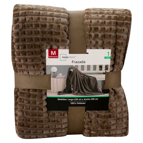 Frazada Mainstays matrimonial - 1 Pza