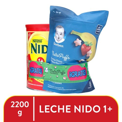 Leche Nido 1 Mas 2220 Gr Mas Nutri Puffs