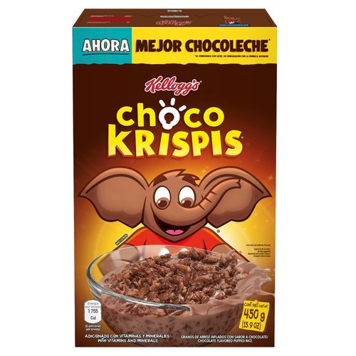 Cereal Kelloggs Choco Krispis Sabor A Chocolate - 450 g
