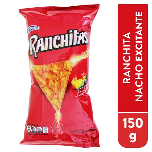 Boquitas Yummies ranchitas nacho excitante - 150 g