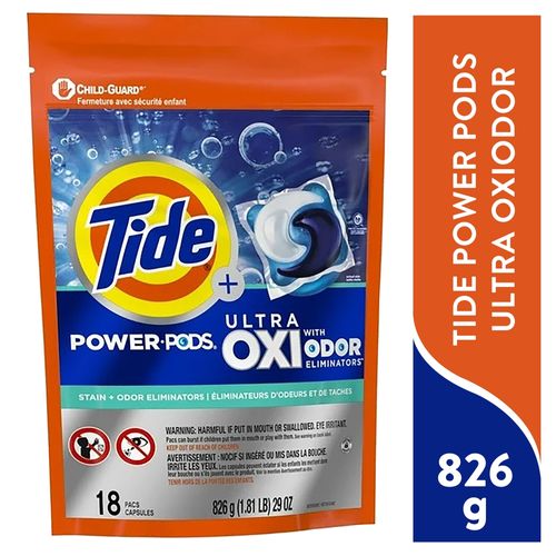 Tide Lq Pods Ultra Oxi 826gr