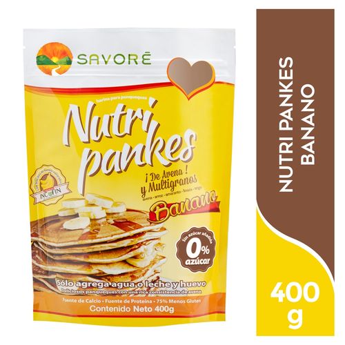 Nutri Pankes Banano Savoré - 400 g