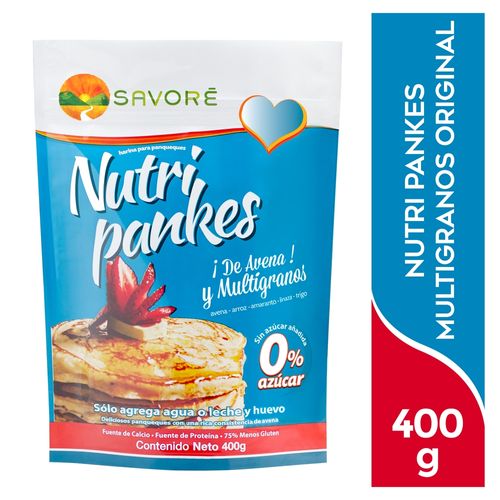 Harina Savoré Nutri pankes de Avena Multigrano - 400 g