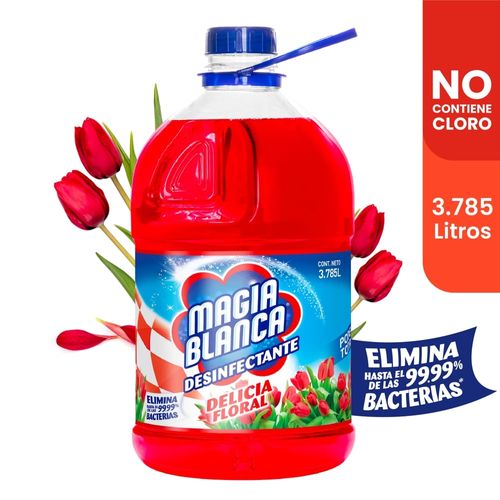 Desinfectante Magia Blanca Floral  - Galón