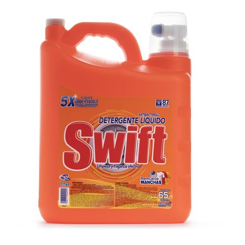 Detergente Swift líquido antibacterial - 6.5 L