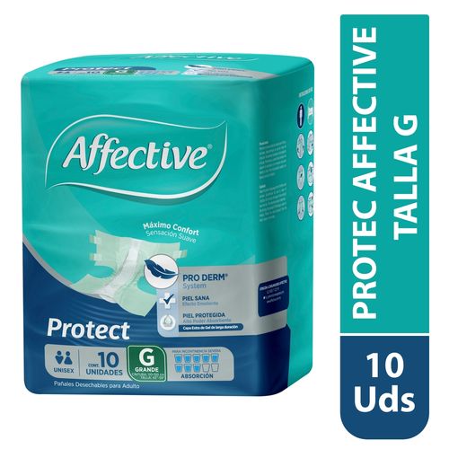 Affective Active Protect Grande 10 Unidades Pañales