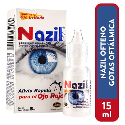 Nazil Ofteno Gotas Oftálmicas 15 ml