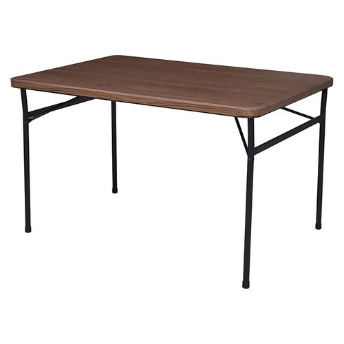 Mesa Mainstays Plastica Plegable Color Madera - 122cm