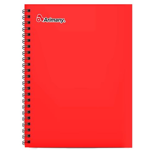 Cuaderno Arimany pasta dura unicolores surtidoss - 100 hojas