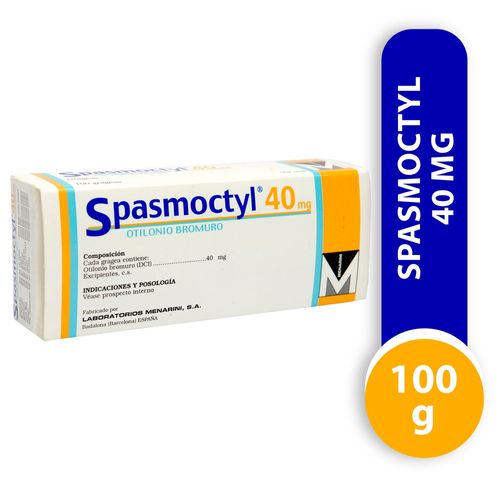 Spasmoctyl Menarini 40 Mg X 100 Gg - Precio Indicado por Unidad -