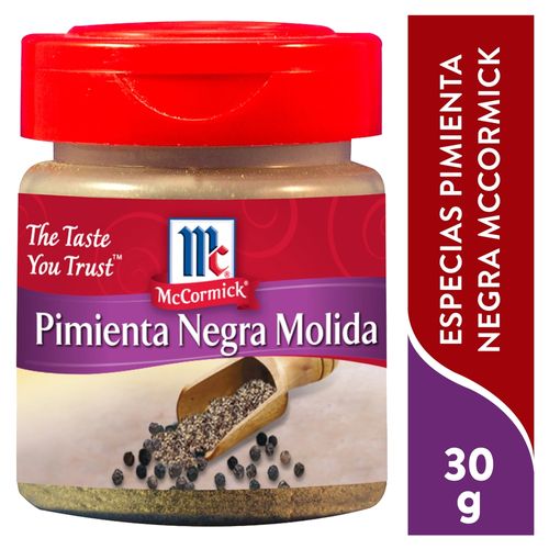 Pimienta Negra Mccormick Molida - 30 g