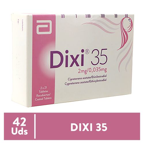 Dixi 35 caja 21 comprimidos - Precio indicado por caja
