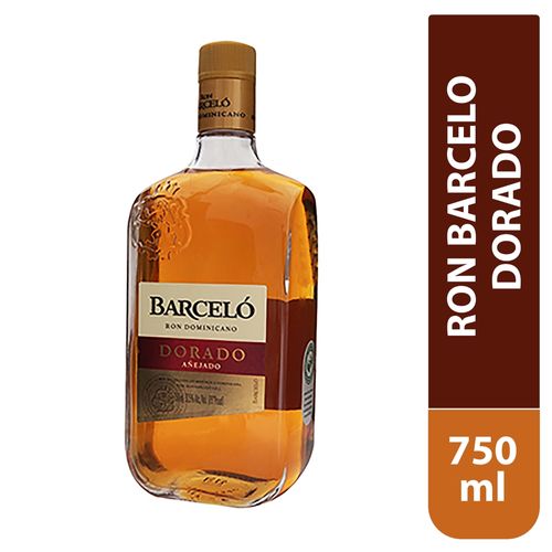 Ron dominicano Barceló dorado añejado - 750 ml