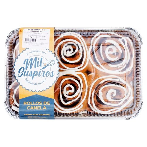 Roll De Canela Bandeja Mil Suspiros Und