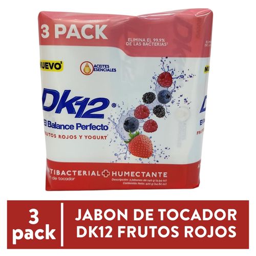 Jabon De Tocador Dk12 Frutos Rojos - 420 g