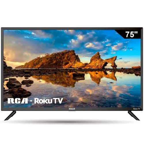 Pantalla RCA LED Smart Roku 4k Rc75rk - 75 pulgadas