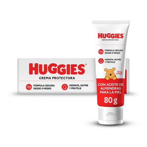 Crema protectora Huggies con aceite de almendras - 80 g