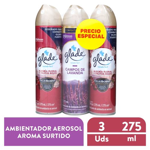Glade 3X2 Aerosol 750 Ml