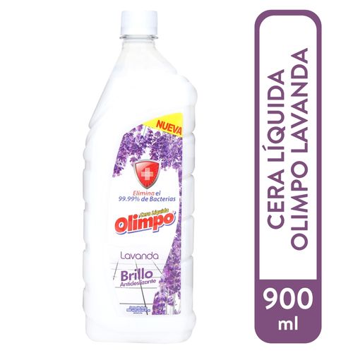 Cera Olimpo Para Piso Liquida Lavanda - 900ml