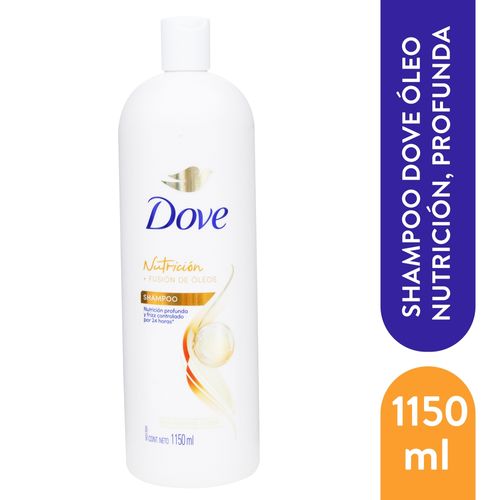 Shampoo Dove Óleo Nutrición, Cabello Seco - 1150ml