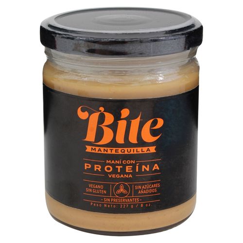 Mantequilla De Maní Con Proteína  Bite - 227 g