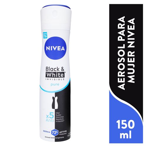 Antitranspirante Nivea Spray Invisible Puro - 150ml