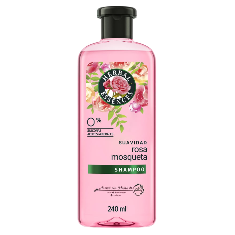 Shampoo Herbal Essences rosa mosqueta -240 ml - Maxi Despensa | Guatemala