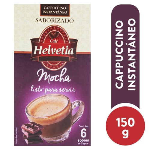 Café Helvetia instantáneo Mocha - 150 g